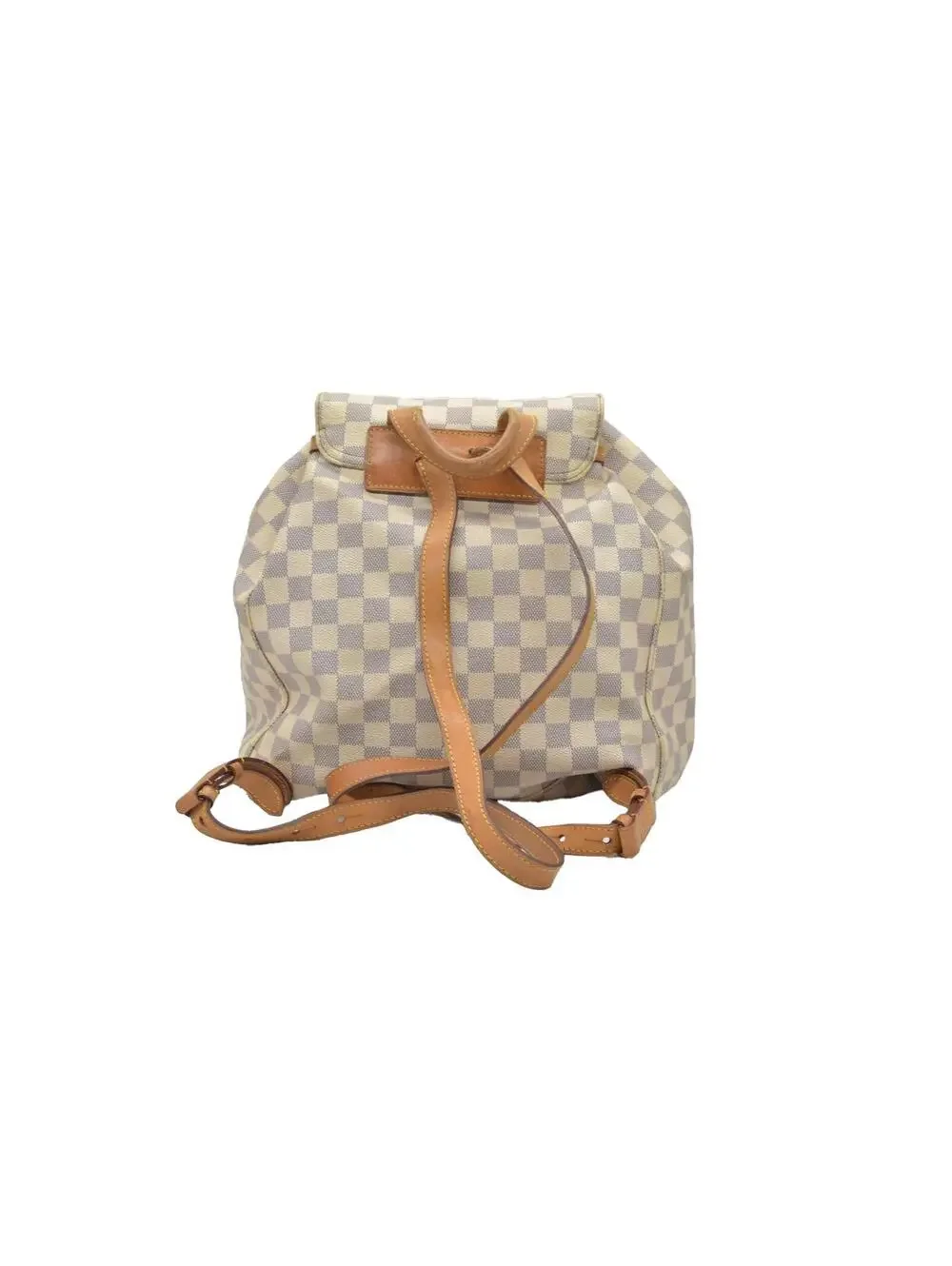 $2120 2016 Louis Vuitton Damier Azur Sperone Backpack SR2186